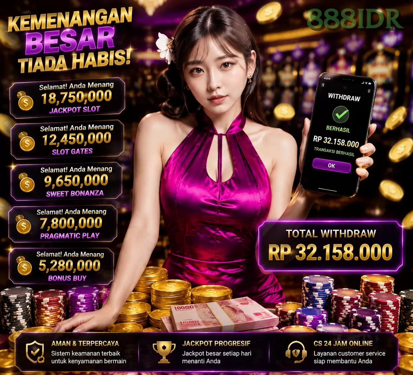 BONUS GARANSI KEKALAHAN SALDO KEMBALI 100_ promotion image
